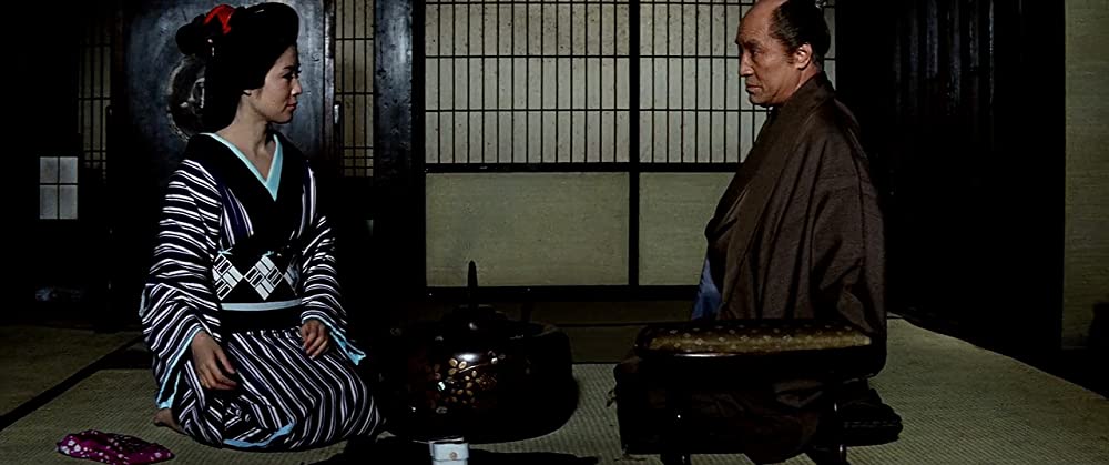 「座頭市と用心棒」滝沢修 & 若尾文子の画像