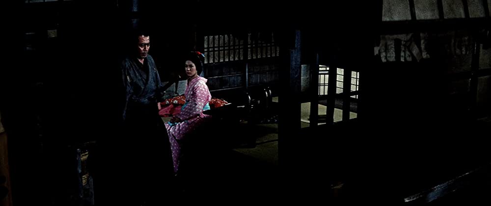 「座頭市と用心棒」三船敏郎 & 若尾文子の画像