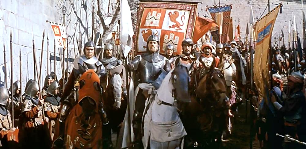 「エル・シド」チャールトン・ヘストン & ジョン・フレイザー & ダグラス・ウィルマーの画像