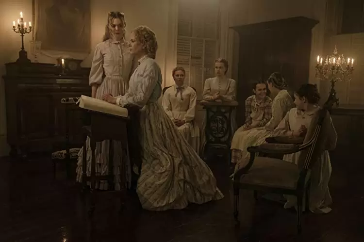 「The Beguiled/ビガイルド 欲望のめざめ」ニコール・キッドマン & キルステン・ダンスト & エル・ファニング & アンガーリー・ライス & ウーナ・ローレンス & アディソン・リーケ & Emma Howardの画像