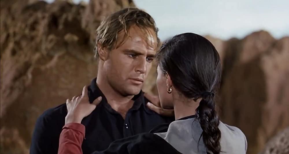 「片目のジャック」マーロン・ブランド & Pina Pellicerの画像