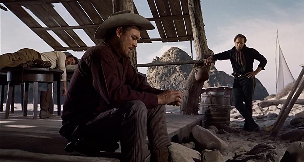 「片目のジャック」マーロン・ブランド & サム・ギルマン & ベン・ジョンソンの画像