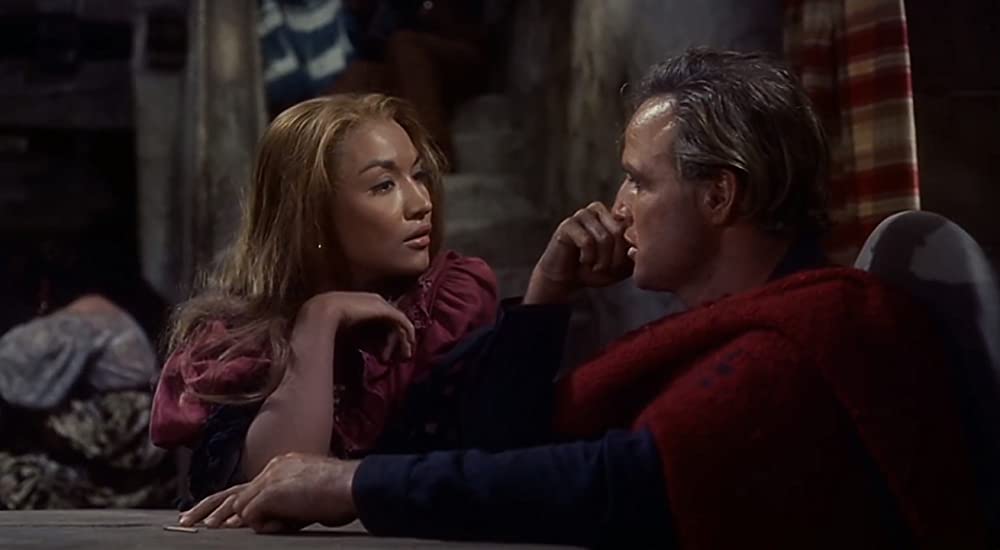 「片目のジャック」マーロン・ブランド & Miriam Colonの画像