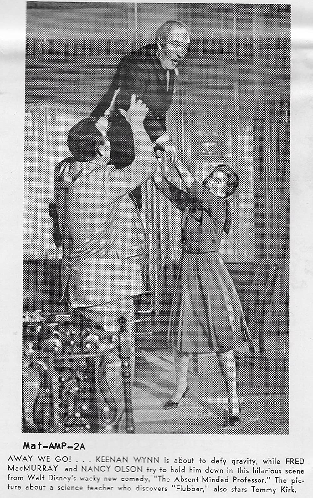 「フラバー うっかり博士の大発明／うっかり博士の大発明／フラバァ」フレッド・マクマレイ & ナンシー・オルソン & キーナン・ウィンの画像