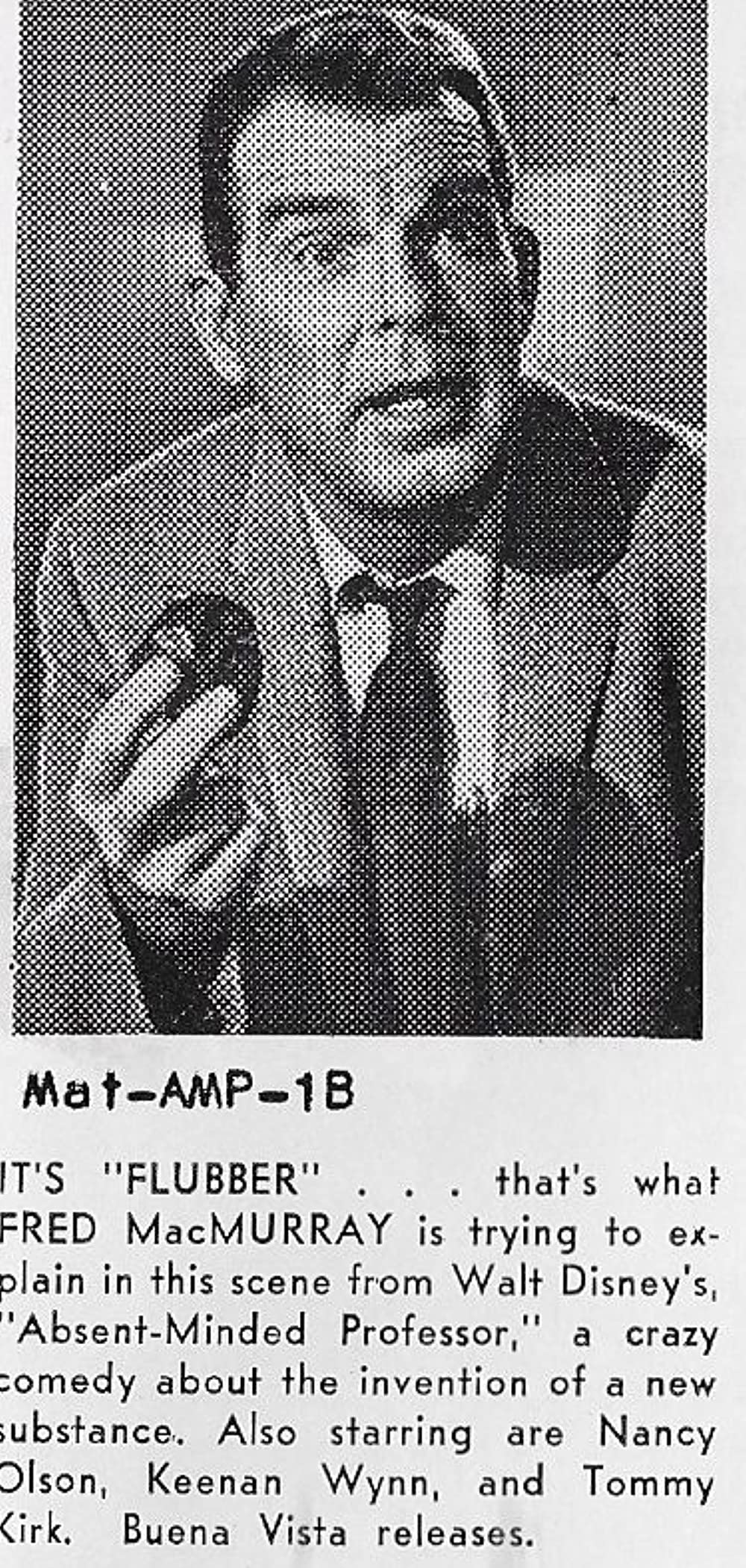 「フラバー うっかり博士の大発明／うっかり博士の大発明／フラバァ」フレッド・マクマレイの画像