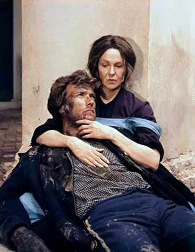 「白い肌の異常な夜」クリント・イーストウッド & ジェラルディン・ペイジの画像