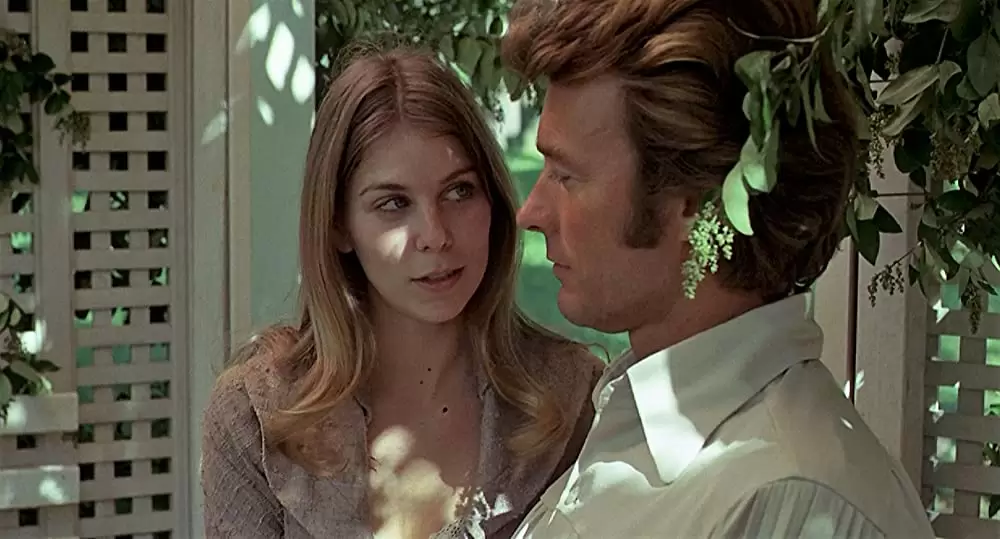 「白い肌の異常な夜」クリント・イーストウッド & Jo Ann Harrisの画像