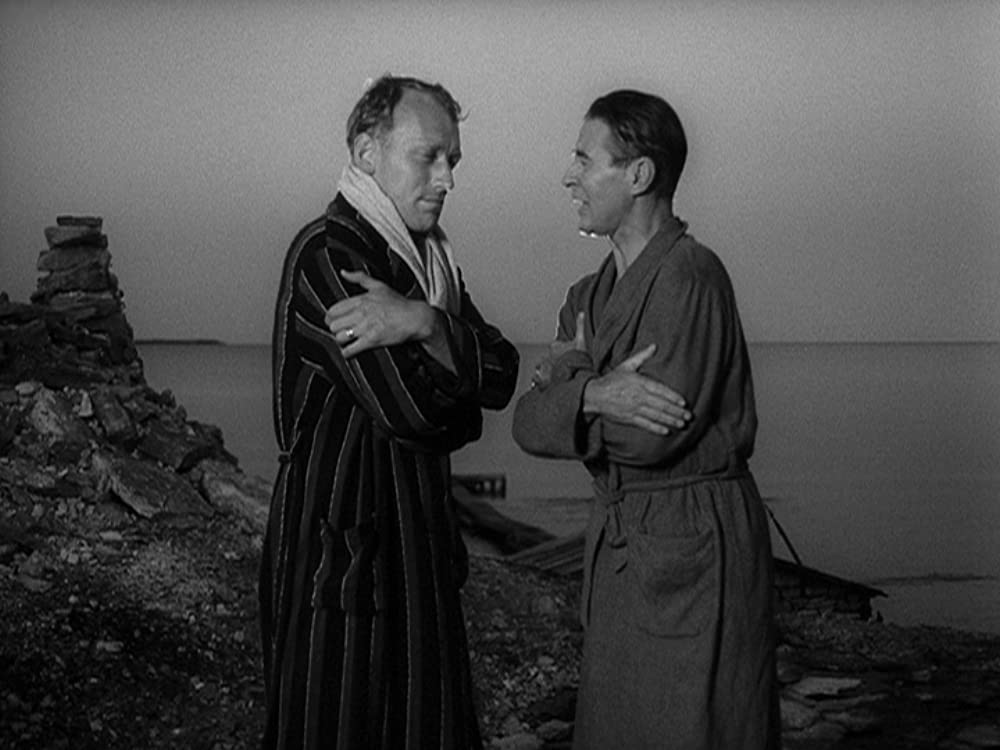 「鏡の中にある如く」マックス・フォン・シドー & グンナール・ビョルンストランドの画像