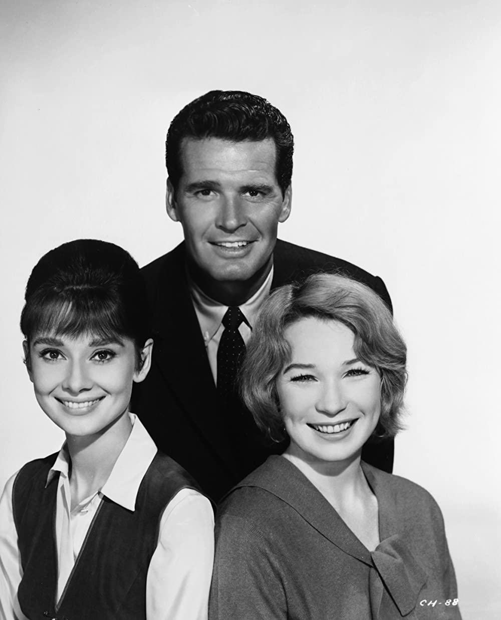 「噂の二人」オードリー・ヘプバーン & シャーリー・マクレーン & ジェームズ・ガーナーの画像