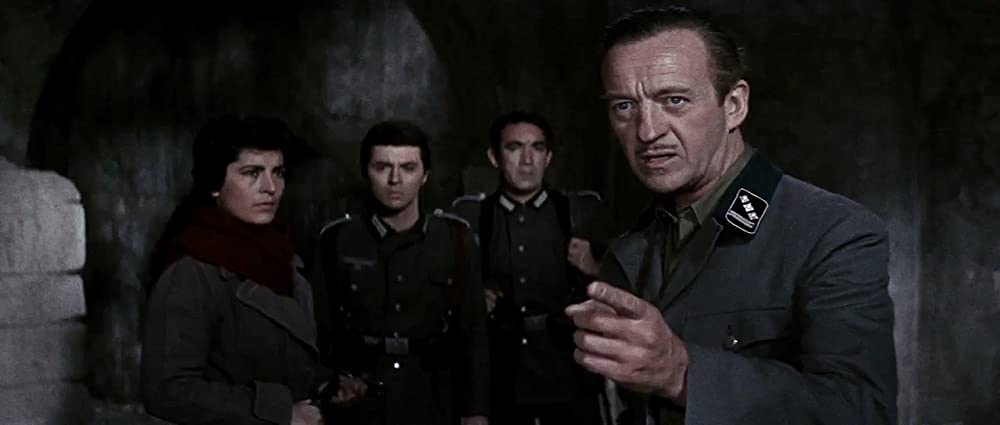 「ナバロンの要塞」デビッド・ニーブン & アンソニー・クイン & ジェームズ・ダーレン & イレーネ・パパスの画像