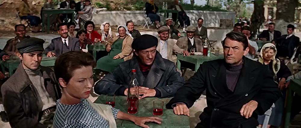 「ナバロンの要塞」デビッド・ニーブン & グレゴリー・ペック & ジェームズ・ダーレン & ジア・スカラの画像