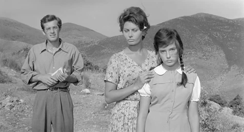 「ふたりの女」ソフィア・ローレン & ジャン＝ポール・ベルモンド & Eleonora Brownの画像