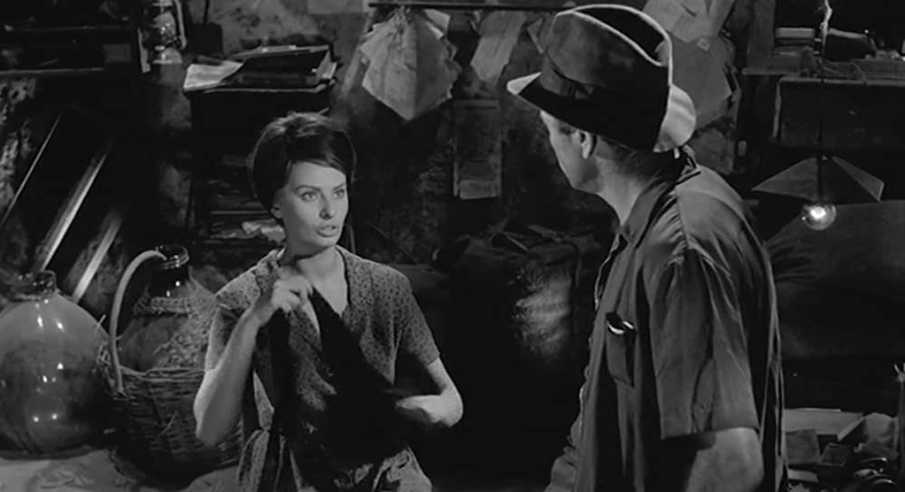 「ふたりの女」ソフィア・ローレン & ラフ・バローネの画像