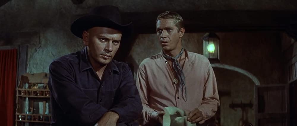 「荒野の七人」スティーブ・マックィーン & ユル・ブリンナーの画像