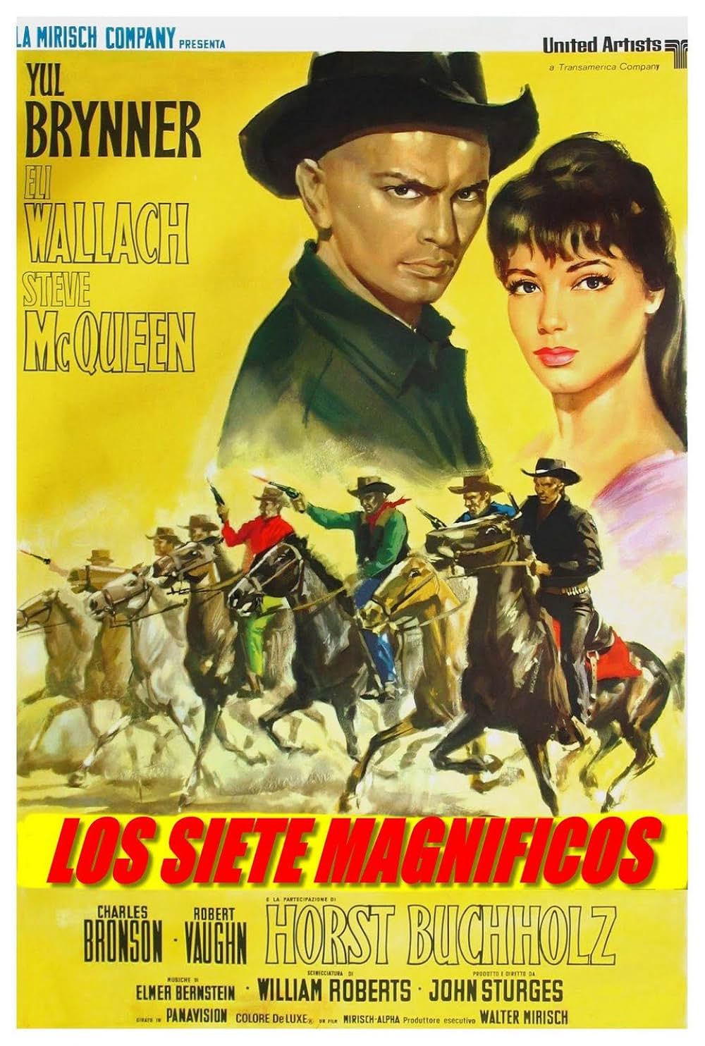 荒野の七人の画像