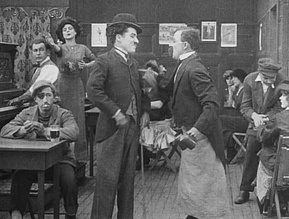 チャップリンの総理大臣の画像