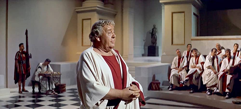 「スパルタカス」チャールズ・ロートンの画像