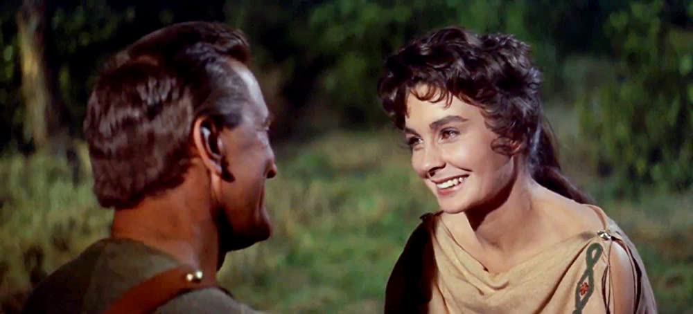 「スパルタカス」カーク・ダグラス & ジーン・シモンズの画像