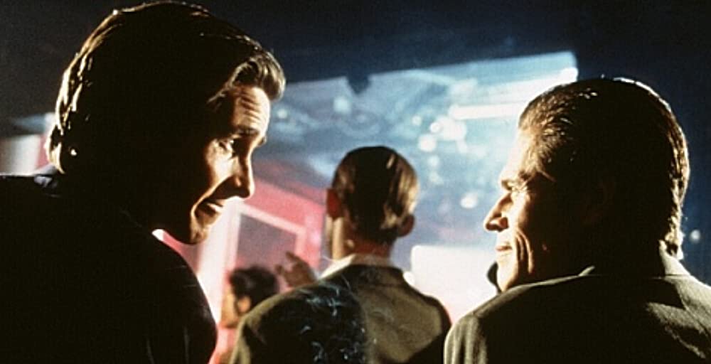 「アメリカン・サイコ」クリスチャン・ベール & ウィレム・デフォーの画像