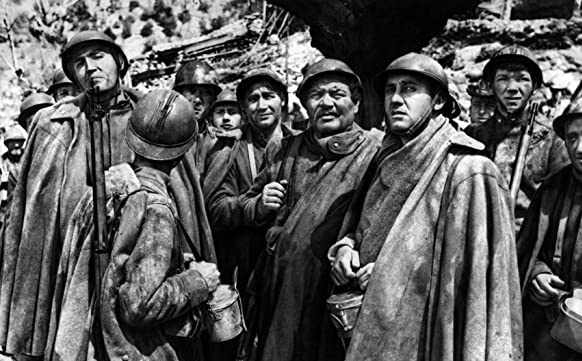 「戦争 はだかの兵隊」ビットリオ・ガスマン & フォルコ・ルリ & Tiberio Mitri & アルベルト・ソルディの画像