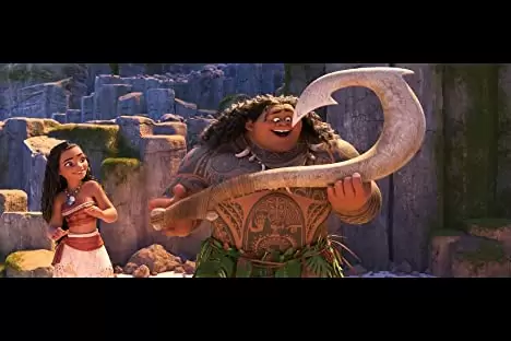「モアナと伝説の海」ドウェイン・ジョンソン & アウリー・クラバーリョの画像