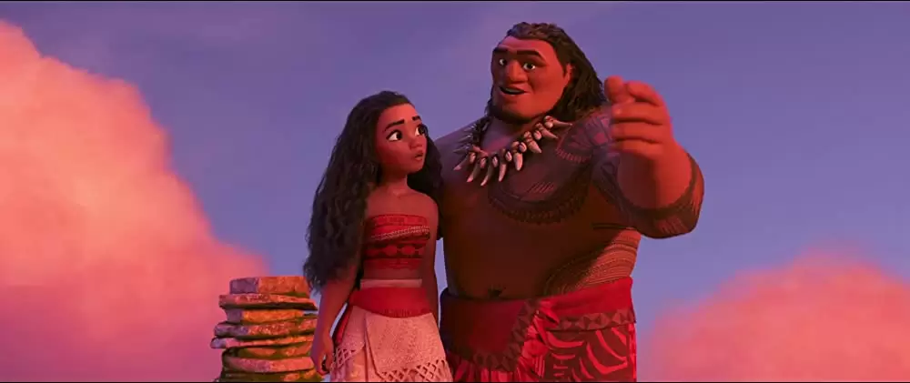 「モアナと伝説の海」テムエラ・モリソン & クリストファー・ジャクソン & アウリー・クラバーリョの画像