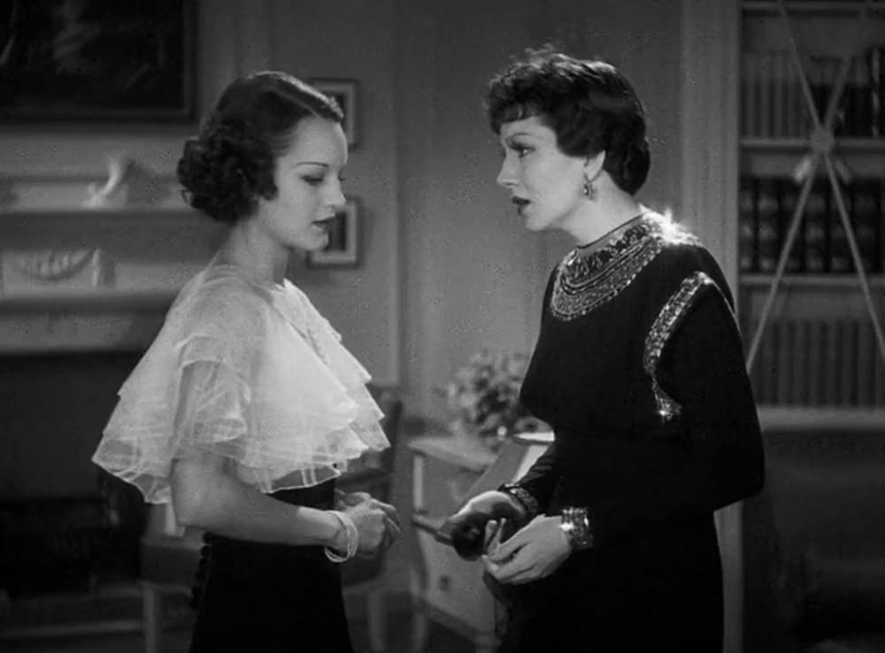 「模倣の人生」クローデット・コルベール & ロシェル・ハドソンの画像