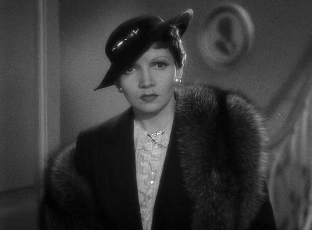 「模倣の人生」クローデット・コルベールの画像