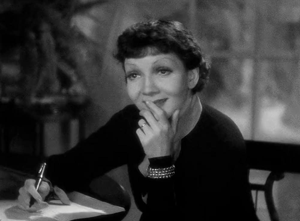 「模倣の人生」クローデット・コルベールの画像