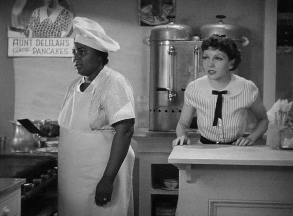 「模倣の人生」クローデット・コルベール & ルイーズ・ビーバーズの画像