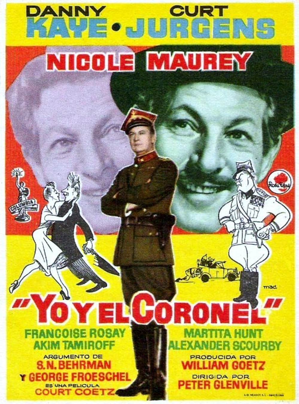 「ダニー・ケイの戦場のドン・キホーテ」の画像
