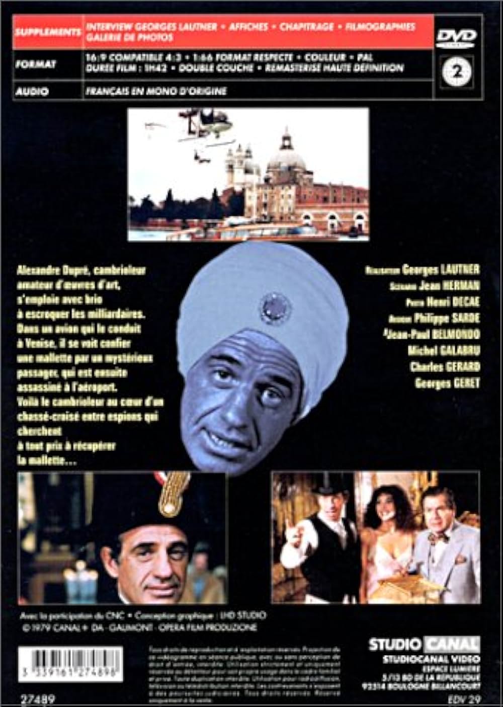 ジャン=ポール・ベルモンドの 道化師／ドロボー・ピエロの画像