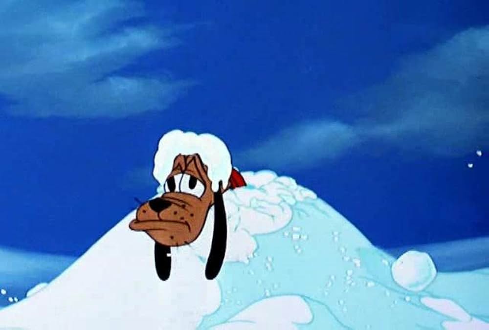 プルートの郵便犬の画像