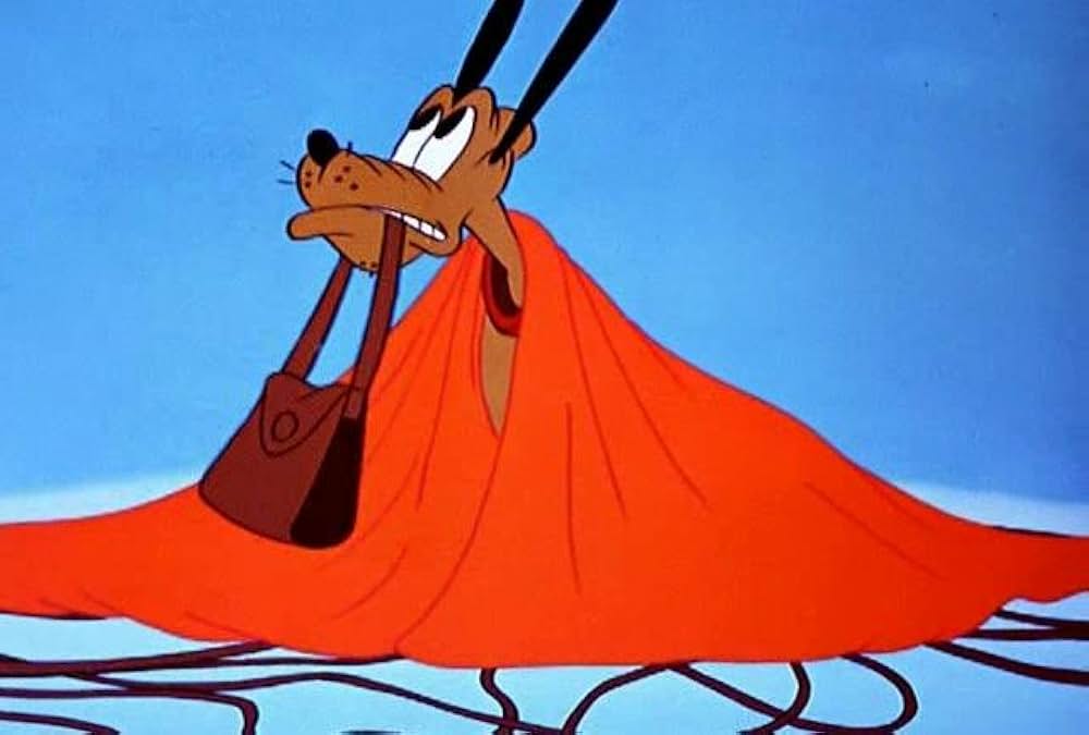 プルートの郵便犬の画像