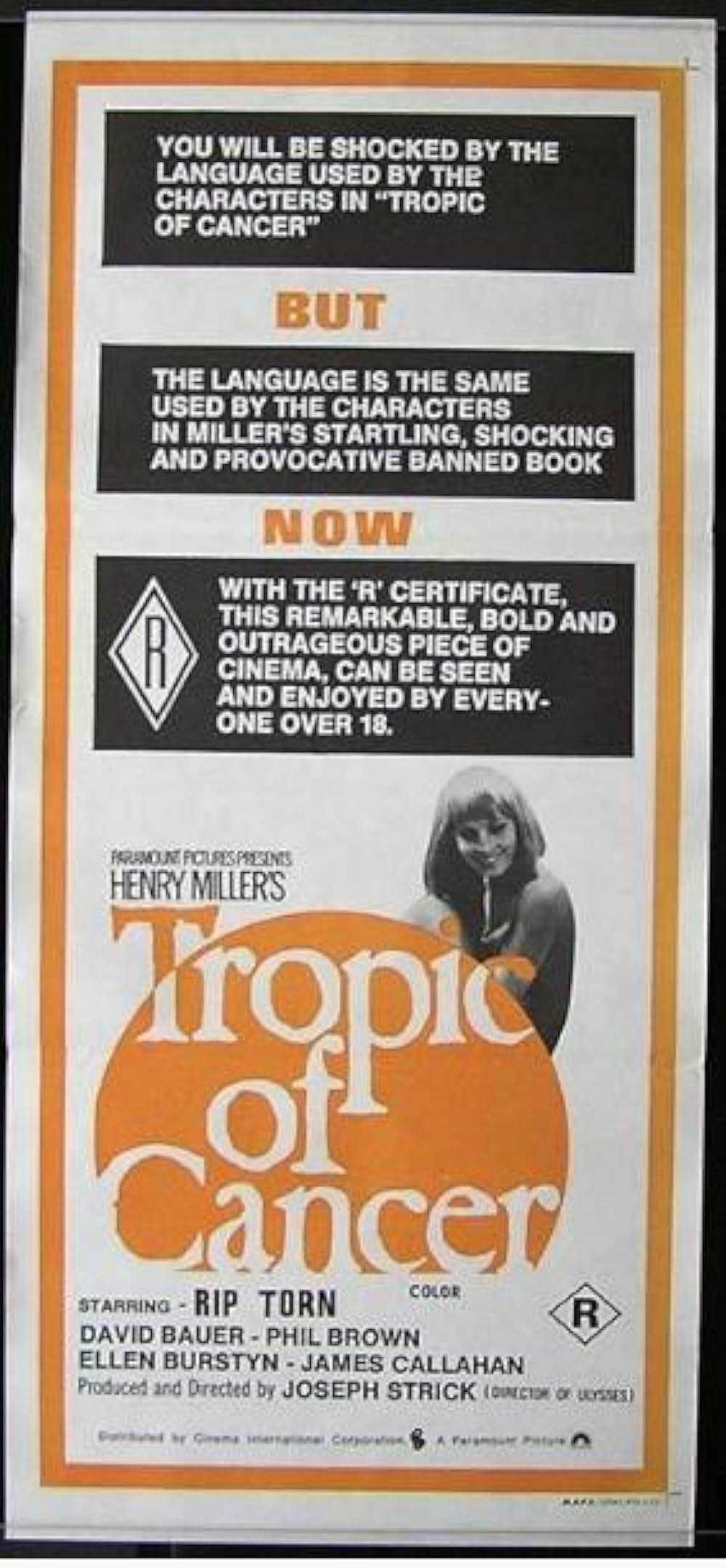 ヘンリー・ミラーの北回帰線の画像