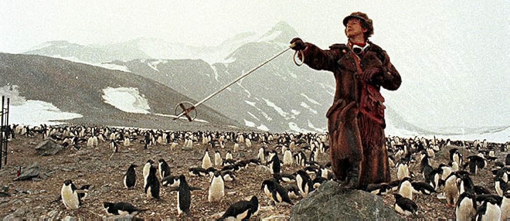 二人だけの白い雪の画像