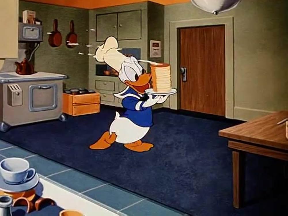 リスの朝ごはんの画像