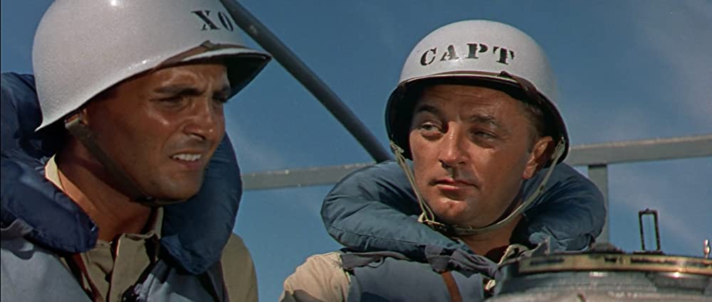 「眼下の敵」ロバート・ミッチャム & デビッド・ヘディソン & Curd Jürgensの画像