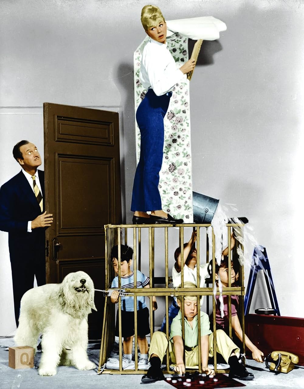 ママは腕まくりの画像