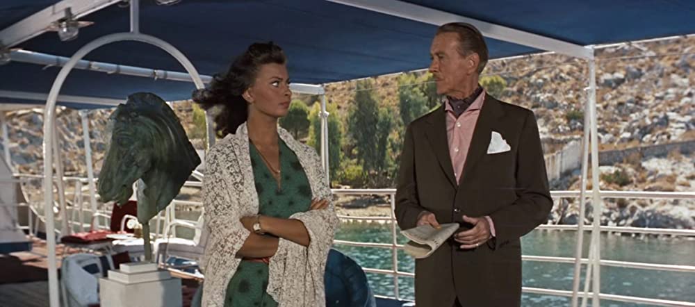 「島の女」ソフィア・ローレン & クリフトン・ウェッブの画像