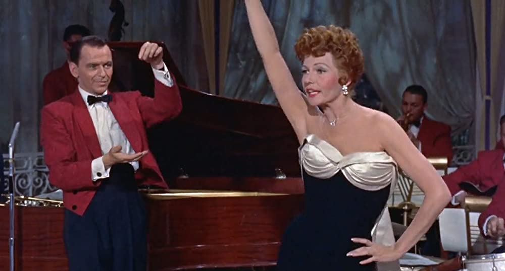 「夜の豹」リタ・ヘイワース & フランク・シナトラの画像