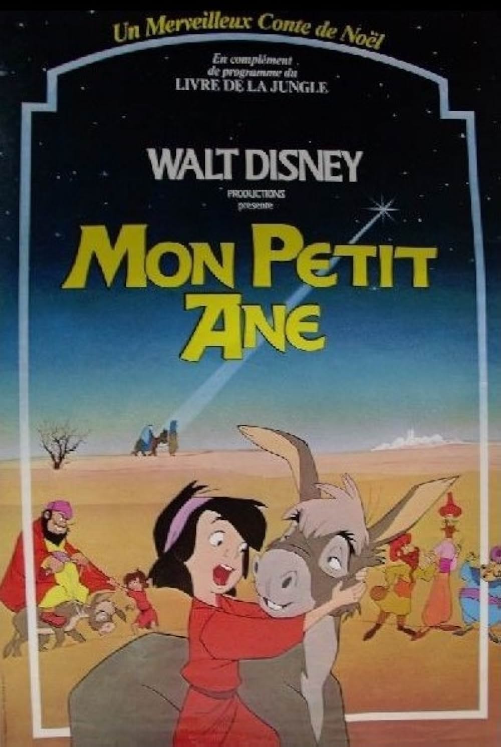 ロバと少年の画像