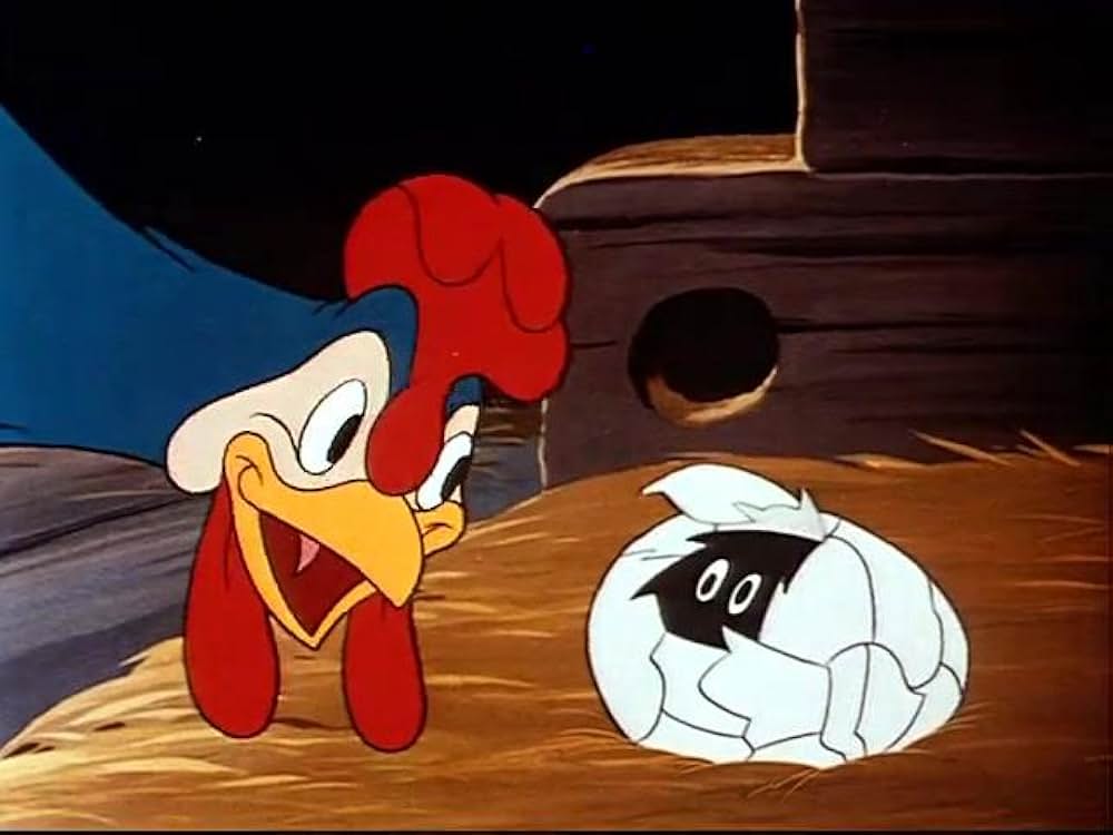 リスとヒヨコの画像