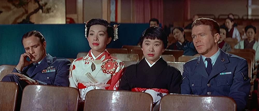 「サヨナラ」マーロン・ブランド & レッド・バトンズ & 高美似子 & ミヨシ梅木の画像