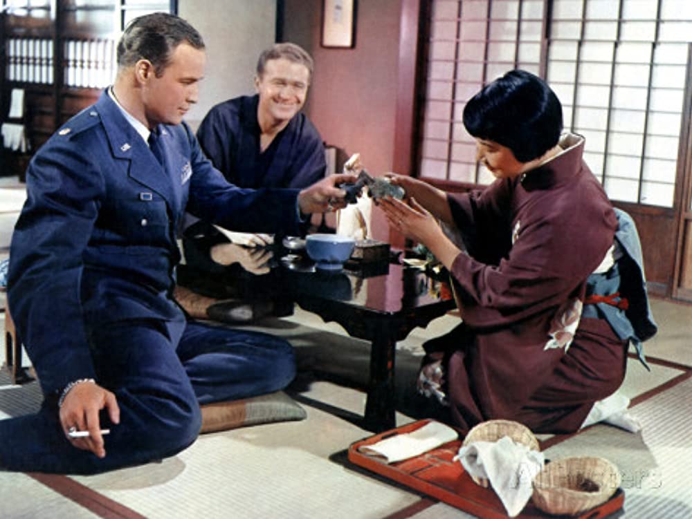 「サヨナラ」マーロン・ブランド & レッド・バトンズ & ミヨシ梅木の画像