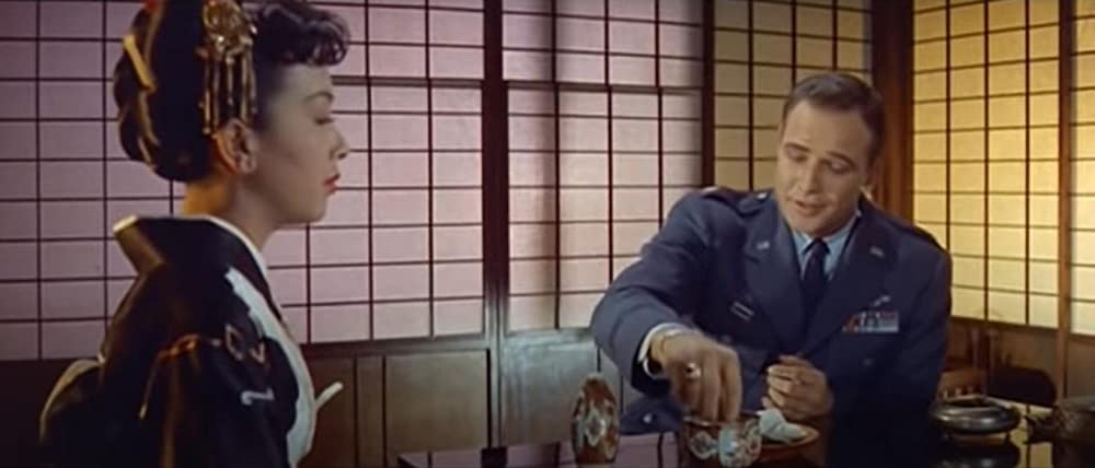 「サヨナラ」マーロン・ブランド & 高美似子の画像