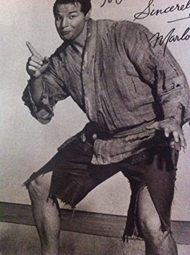 「八月十五夜の茶屋」マーロン・ブランドの画像