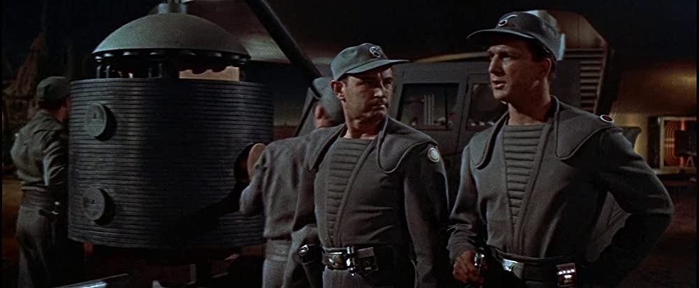 「禁断の惑星」レスリー・ニールセン & ジョージ・ウォレスの画像