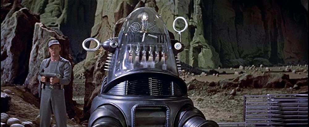 「禁断の惑星」フランキー・ダロ & マービン・ミラー & Robby the Robotの画像