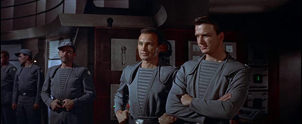 「禁断の惑星」レスリー・ニールセン & ウォーレン・スティーブンスの画像